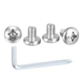 METALLIXITY Phillips Pan Head Bolt&Wrench Kit 1/4"-20x3/8 20Pcs - size: 1/4"-20x3/8"