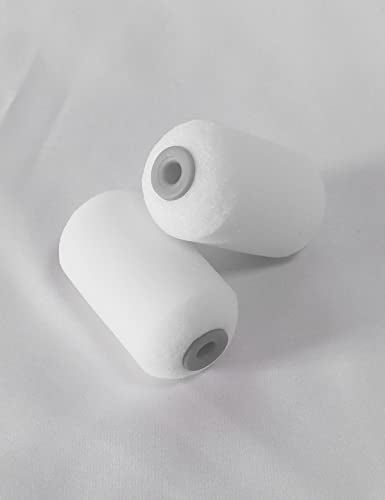 ROLLINGDOG 2 Inch Small Foam Paint Roller Covers - color: 10pc 2" Roller Cover