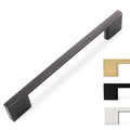 10 Pack 5 Inch(128mm) Cabinet Pulls Oil Rubbed Bronze Kitchen Cabinet Handles Zinc Alloy Drawer Pulls Solid Cabinet Hardware - color: Oil Rubbed Bronze, size: 5'' Hole Center(128mm)
