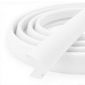 White RV Window Seal, W: 1/4" x H: 1/2" Rubber Window Gasket, RV Window Weather Stripping for Boat, Vehicle, Home Application and More, 20Feet - color: White