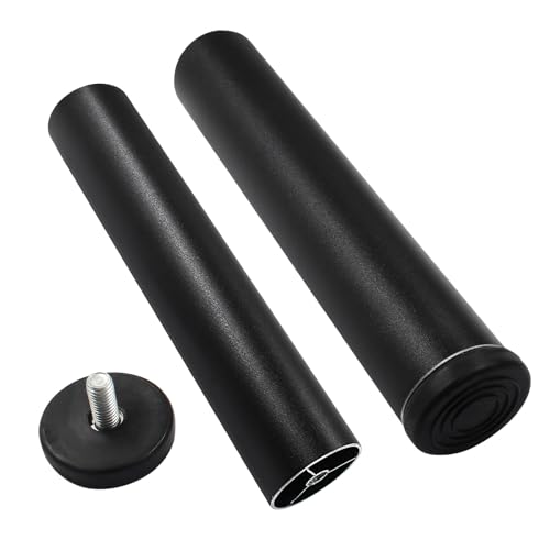 Murtenze 8 Inch Metal Furniture Legs, Black - color: Black, size: 8 inch