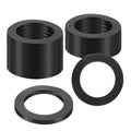 uxcell 18Pcs Rubber Washers, 1 13/16 OD x 1 1/4 ID x 0.16" Thickness Flat Washers for Bolts Spacers, Shower Head, Plumbing, Hose Connecting - size: 1 13/16 OD x 1 1/4 ID x 0.16"