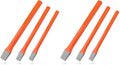 ValueMax 3-Piece Heavy Duty Cold Chisel Set, 3/8-Inch, 1/2-Inch & 5/8-Inch Metal Chisel Set, Premium Cr-V Steel, for Carpentry, Metalwork, Woodwork & Masonry Work (Pack of 2) - size: Small (Pack of 2)