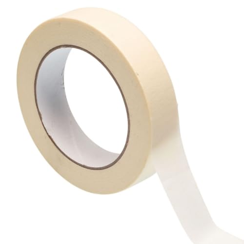 GTSE - Masking Tape 1 inch x 55 Yards (164 ft) 1 Roll - size: 1" x 55 yds