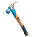 OX 20 oz Framing Hammer, Milled Face Claw Hammer, Martillos de Construccion - style: 20-oz Hammer + Grip