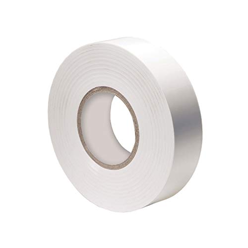 Xtricity Vinyl White Electrical Tape 3/4 inch x 66 Ft for Electrical Insulation, Wire Bundling and DIY Repairs – Durable, Stretchy, General Purpose – Up to 600V (1 Pack) - color: White, size: 1 Pack