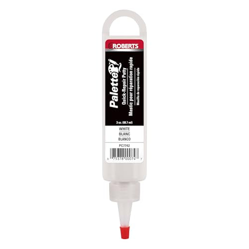 Roberts Palette Quick-Repair Putty for Wood, Laminate & Vinyl - White - color: white