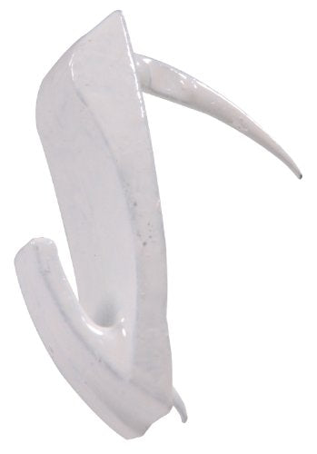 Hillman 122391 Small Wall Biter Picture Hangers White finish 40lbs Package of 4