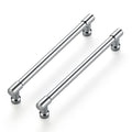 Ravinte Polished Chrome Kitchen Pulls Cabinet Handles 6-1/4 Inch 5 Pack - color: Polished Chrome, size: 6-1/4 Inches Hole Center