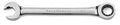 GEARWRENCH Open End Ratcheting Combination Wrench 19mm, 12 Point - 85519 - size: 19 mm