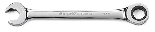 GEARWRENCH Open End Ratcheting Combination Wrench 19mm, 12 Point - 85519 - size: 19 mm