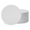 50Pcs Sanding Discs 11In 100Grit Hook and Loop Sandpapers White - color: White, size: 11 Inch(100 Grit)