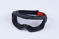 3M GoggleGear Eye Protective Goggle 3000 Series, Clear Scotchgard Anti-Fog/Anti-Scratch Lens, Premium Cloth Strap, TPV Shroud, 1 Pair, GG3301-SGAF, ANSI Z87.1, CSA Z94.3, D3 D4 Rating - style: Premium Cloth Strap/Tpv Shroud