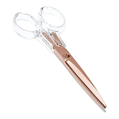 OfficeGoods 3-Piece Acrylic Desk Set, Clear with Rose Gold Metal - color: Clear Rose Gold
