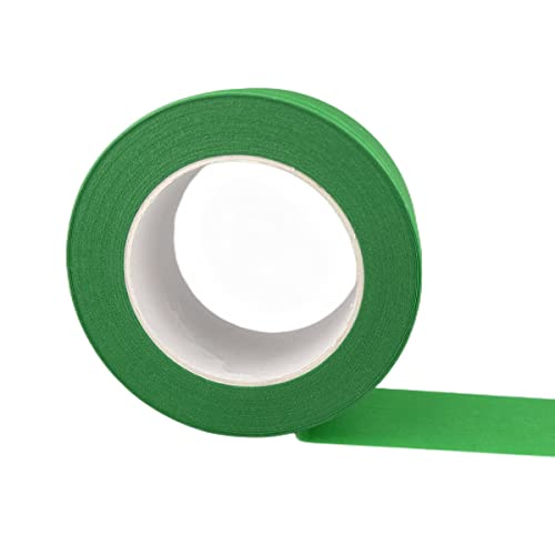 2 Inch Green Wide Masking Tape, 2 Inch X 55 Yard - color: Green, size: 2 Inch X 55 Yard