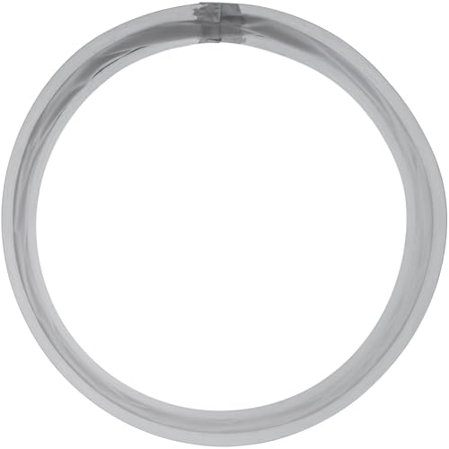 Repa Market 12" Inch Flexible Male Fit Duct Connector – Galvanized Steel Round Pipe Extender for Spiral Ducts – Vibration & Noise Reduction Coupler for HVAC Systems, Exhaust and Dryer Vent Connections - size: 12" Inch