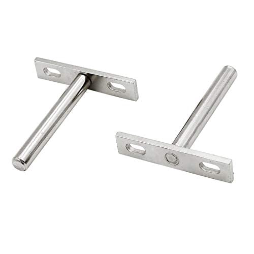 Luomorgo 3 Inch Floating Shelf Bracket, 4 Pcs Blind Shelf Bracket - size: 3 Inch