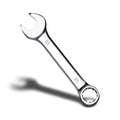 zhax 13mm Metric Stubby Combination Wrench, 12 Point Box End, 15 Degree Offset Design, Mirror Polish Finish, Forged CR V Steel, Hand Tools for Mechanics, Ideal for Auto and Home Repair - size: 13mm