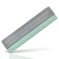 Vinyl Wrap Squeegee, Universal Car Wrapping Scraper with Ruler & Suede Felt Edge, Car Window Tint Film Installation Tool for Wallpaper Smoothing, Sign-Making Graphics Application (12 Inch) - size: 12 Inch