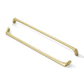 AVICCI 5 Pack Cabinet pulls-12.6"/320mm Brushed Gold Modern Drawer Handles for Kitchen Cabinet Handles Batheroom Drawer Dresser Furniture Handware - color: Brushed Gold, size: 12.6"(320mm)Hole Center-5Pcs