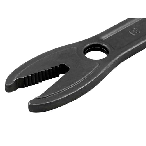 Bahco BAH31T Thin Jaw Adjustable Spanner with Serrated Pipe Jaws