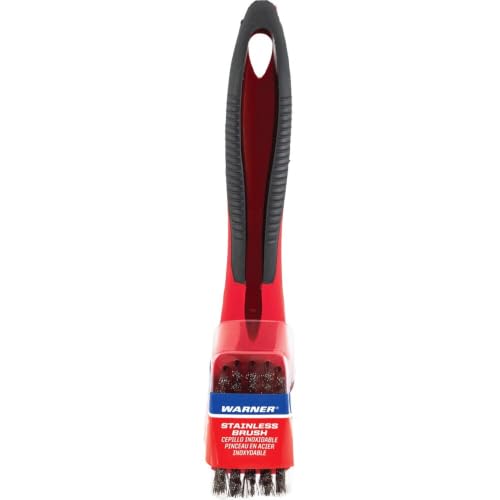 Warner 3410493 5x11 Row, Stainless Steel Stripper Brush - size: 5x11, style: Stainless Steel