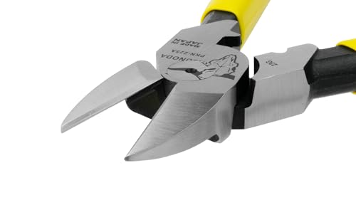 Tsunoda PKN-225A High-Leverage Heavy Duty Diagonal Cutters 9-inches (225mm) - size: 9-inches PVC Dipped Handle