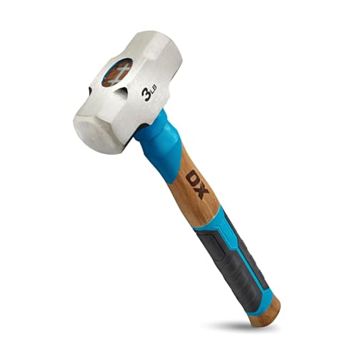OX 3 lb Sledge Hammer - Mini Sledge with Hickory Handle - style: 3lb Club Hammer