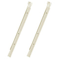 Lurrose Drawer Replacement Rails 2 Pack 13.77 in Drawer Slide Track Heavy Duty Slides with Smooth Operation Locking Mechanism for Wardrobes Dressers Keyboard Trays