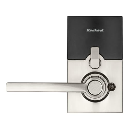 Kwikset 917HFL-15S Smartcode Keypad Electronic with Halifax Lever SmartKey with 6AL Latch and RCS Strike Satin Nickel Finish - color: Satin Nickel