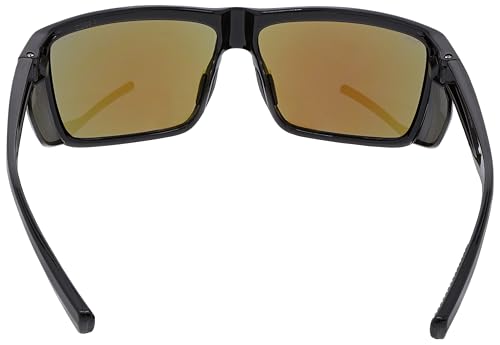 MCR Safety Swagger SR2_Parent Swagger Glasses - color: Black Frame (Blue Diamond Mirror Lens)