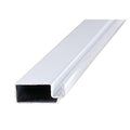 Window Screen Kit w/White Aluminum Frame, Corners, Spline, Springs, Pull Tabs, and Screen Mesh