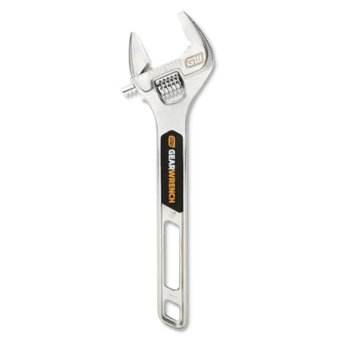 GEARWRENCH 10" Chrome Adjustable Wrench | 89753 - style: 10-inch
