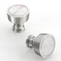 Asidrama Brushed Satin Nickel Kitchen Cabinet Knobs,10 Pack - color: Brushed Satin Nickel, size: Single Hole Knob
