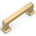 Amerdeco 10 Pack Champagne Bronze Cabinet Pulls 3 Inch(76MM) Hole Centers Kitchen Cabinet Handles Cabinet Hardware Kitchen Handles for Cabinets Cupboard Handles Drawer Pulls ZH0019 - color: Champagne Bronze, size: 3" Hole Center