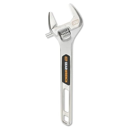 GEARWRENCH 12" Chrome Adjustable Wrench | 89754 - style: 12-inch