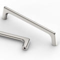 Asidrama 10 Pack 5 Inch(128mm) Brushed Satin Nickel Cabinet Pulls Cabinet Handles Cupboard Handles Kitchen Cabinet Hardware for Cupboard Drawer Pulls - color: Brushed Satin Nickel, size: 5" Hole Center, style: 10 Pack