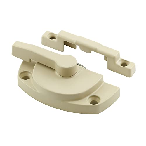 Prime-Line F 2917 Window Sash Lock 1-7/8 H/C w/Keeper 2 H/C Beige w/Screws (Single Pack)