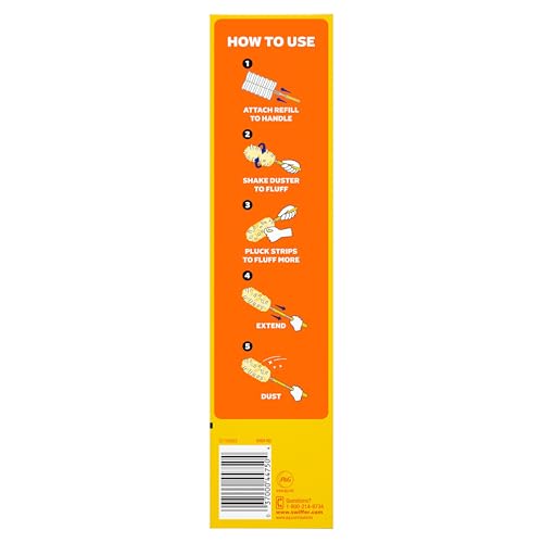 Swiffer Duster Kit with 3 ft Extendable Handle