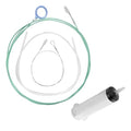 3PCS Auto Sunroof Drain Cleaning Tool, 118 Inch Long Pipe Cleaners Flexible Wire Brush with Syringe Hose, Soft Drain Brush Slim Dredging Tool for Car Sunroof Trunk Wiper Hole