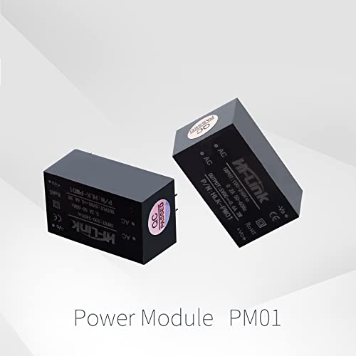 Mini Step-Down Power Supply, Intelligent Home Switching DC Power Module AC DC Isolated Power Module 220v to 5v, HLK PM01 AC DC Converter 220V to 5V（3PCS） - style: HLK-PM01