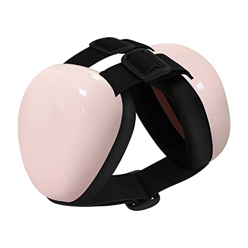 derYEP Dog Earmuffs for Hearing Protection 29dB NRR Ear Muffs Noise Protection (Large, Pink) - color: Pink, size: Large