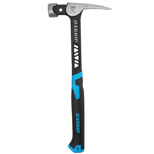 OX Ultrastrike 28 oz Framing Hammer Milled Face, Martillos de Construccion - size: 28-oz, Milled Face