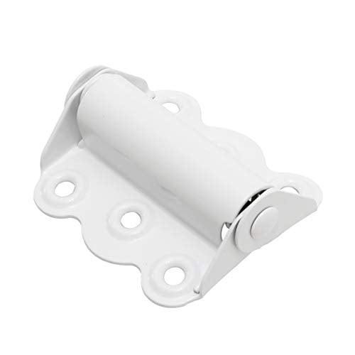 Litepak Screen Door Hinge Professional Grade Hardware Self-Closing Easy Install (10 Pack, White) - color: White, size: 10 Pack