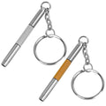 UNEAK - Eyeglass Screwdriver Repair Kit Silver & Yellow Precision 3 in 1 Mini Screwdrivers Set Keychain Glasses, Sunglasses, Sunglass, Watch, Electronics, Eyeglasses, Flat Head, Phillips, Hex - color: Silver Yellow