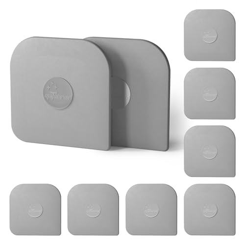 Pan Scraper, 10 Pcs Pot & Dish Scraper Plastic, Sturdy Scraper Kitchen Tool, Grey - color: Gray, size: 10 Pcs
