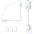 TROND Electrical Outlet Extender 360° Rotating Plug with 20W USB C, 18in - size: 1.5 FT 360° Rotating Plug