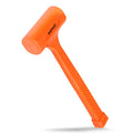 Neiko 02846A 1 LB Dead Blow Hammer, Neon Orange I Unibody Molded | Checkered Grip | Spark and Rebound Resistant - size: 1 Pound, style: Dead Blow