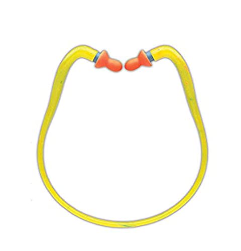 Howard Leight Quiet Band Inner-Aural Banded Earplugs, NRR 27, 10-Pairs (QB1HYG) - style: QB1HYG, 10-Pairs