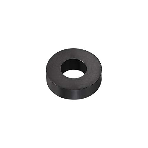 uxcell Nylon Round Spacer Washer 3.2mm ID 7mm OD 2mm Height for M3 Screws Black 100Pcs - size: 3.2mmx7mmx2mm